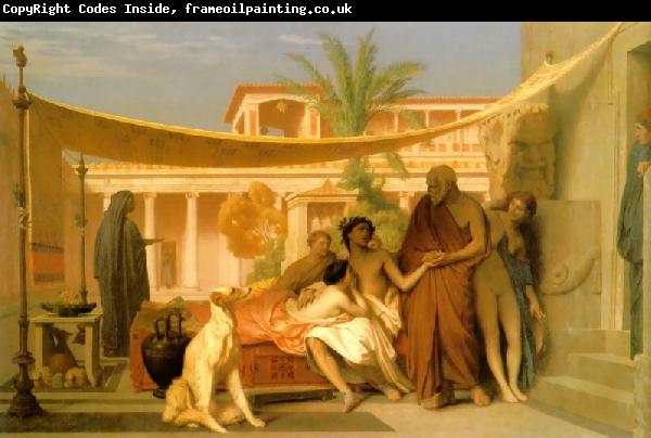 Jean Leon Gerome Socrates Seeking Alcibiades in the House of Aspasia